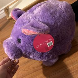 Plush Piggy Bank 