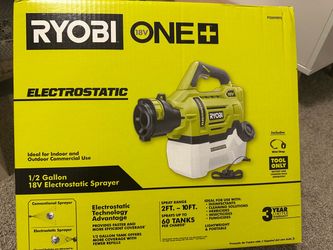 Ryobi Electrostatic Sprayer