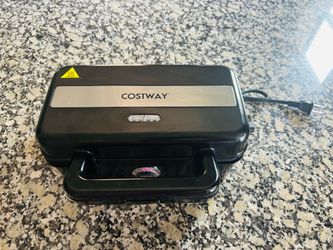 3 in 1 - Waffle, Sandwich Maker with Panini Grill Press (costway 1200 w)