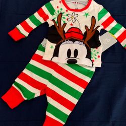 Minnie Mouse Baby Christmas Set 