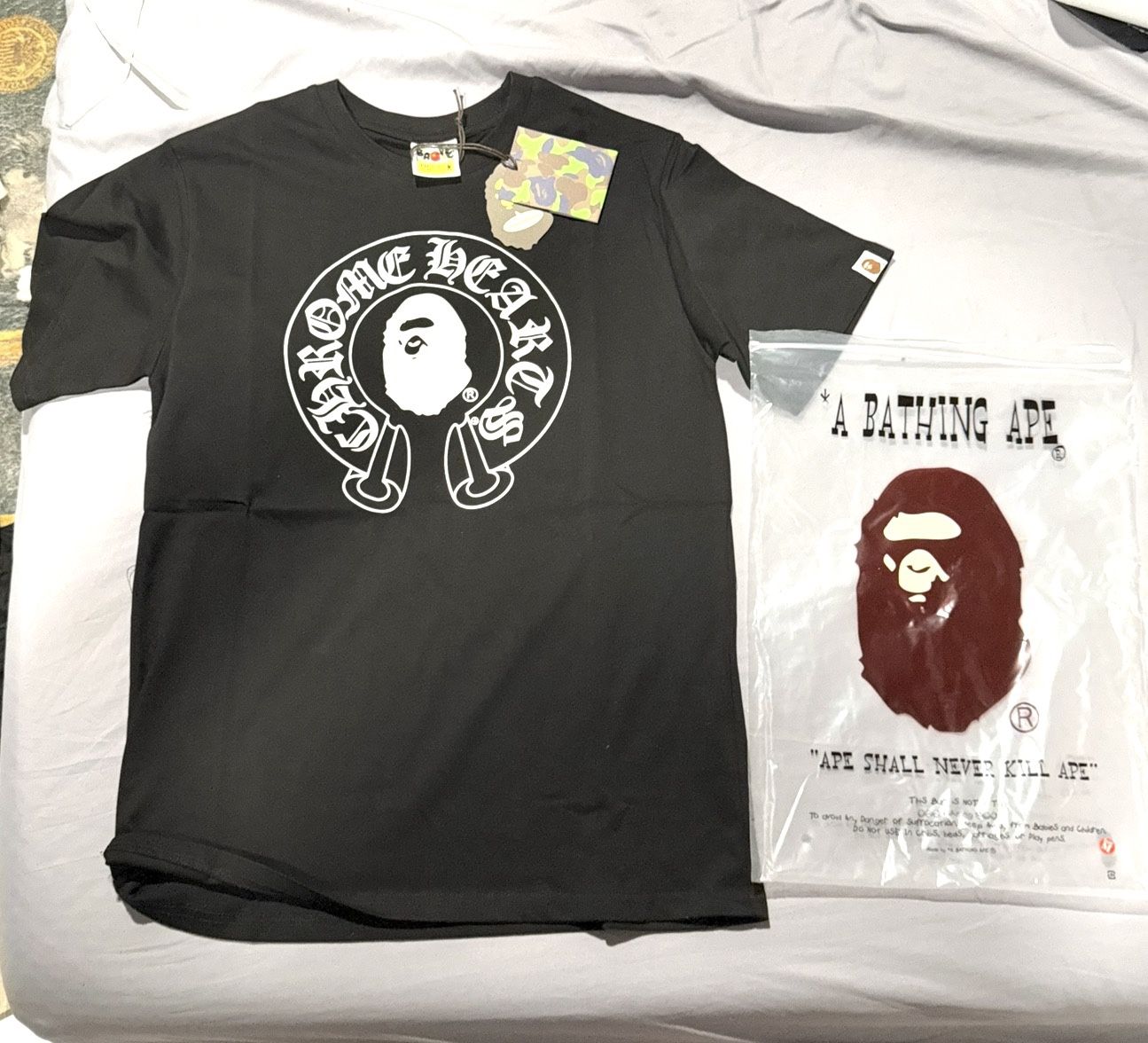 Chrome Heart X BAPE T-shirt
