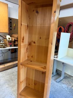 Natural Oak Bookcase