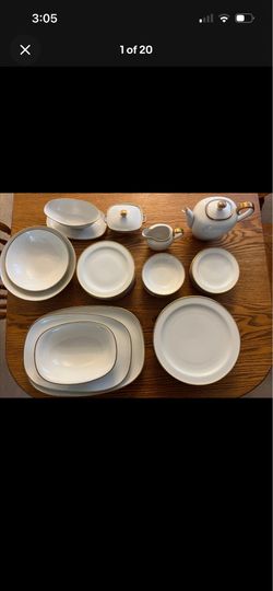 Vintage Elegance By Franconia Krautheim Selb Bavaria Germany 48 Pc China set