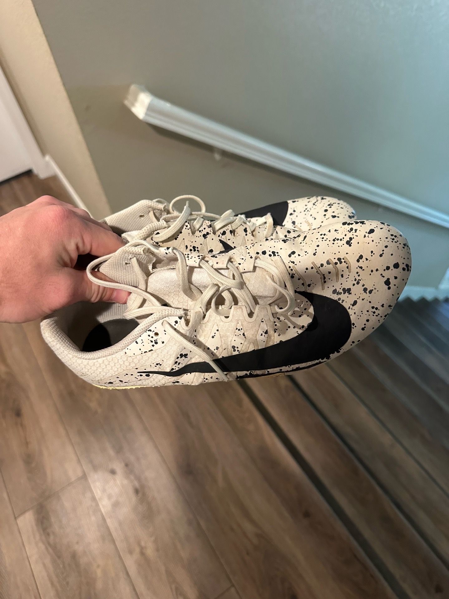 Nike track spikes size 11