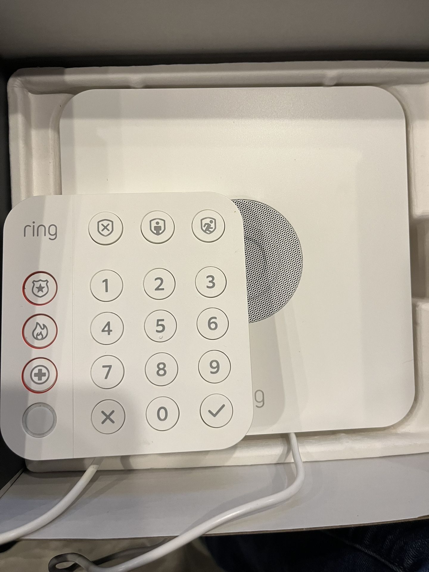 Ring Two Piece Alarm
