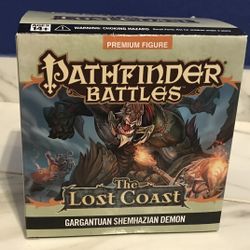 Path finder battles : The Lost Coast Gargantuan Shemhazian demon figure
