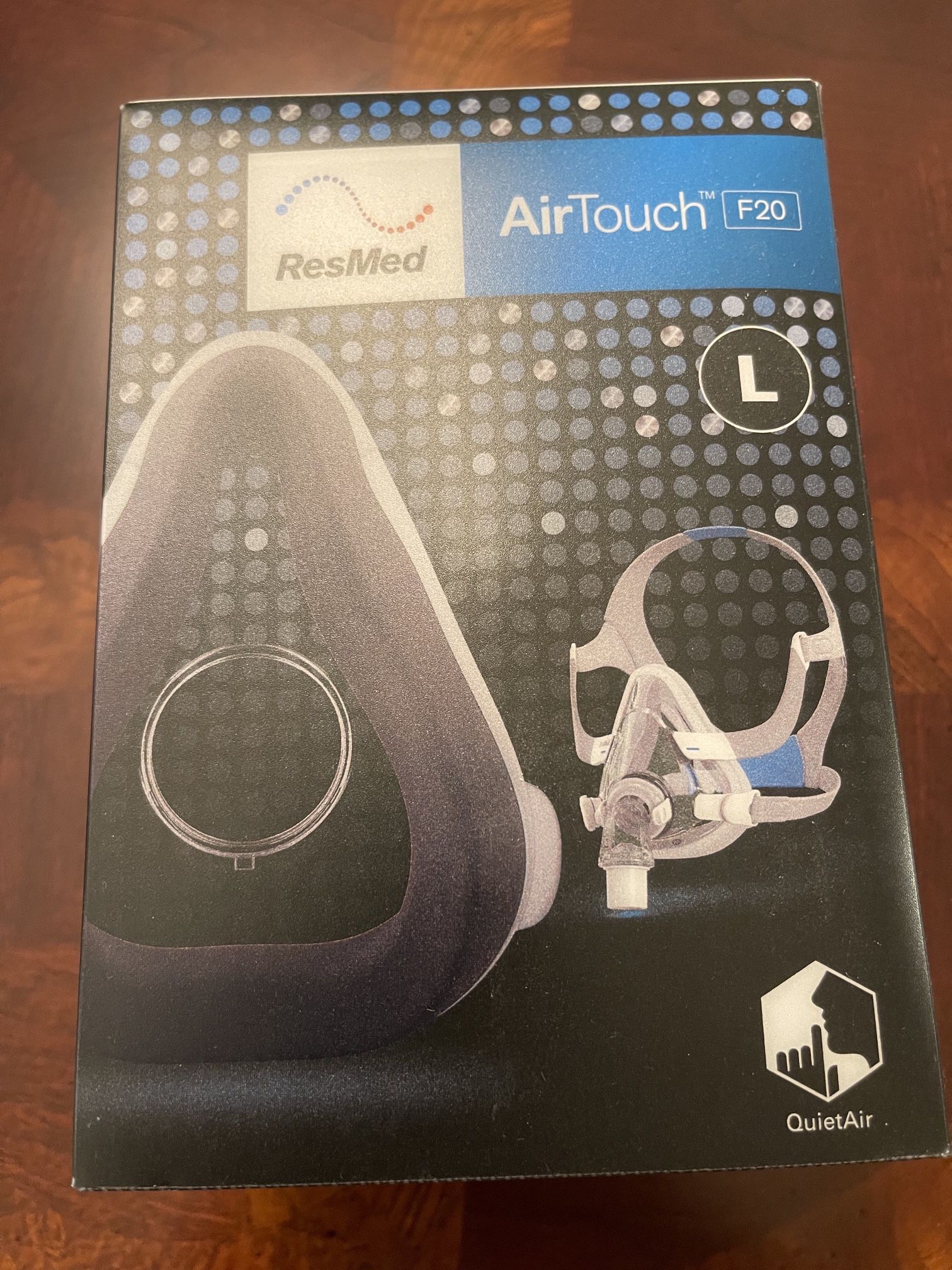 CPAP ResMed AirTouch F20 Full Face CPAP Mask with Headgear-3 EACH $75.00 EACH - Brand New
