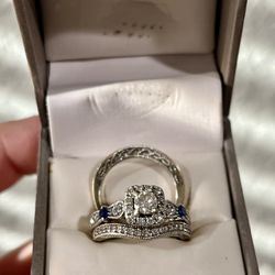 Vera Wang LOVE Collection Vintage Engagement And Wedding Ring 