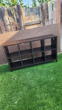 Better Homes & Gardens 8-Cube Organizer with Metal Base, Espresso