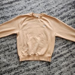 Nike Sportswear Club Fleece Crew Sweatshirt, Men's Size Small - Peach
