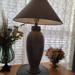 Table Lamp. 33" High.