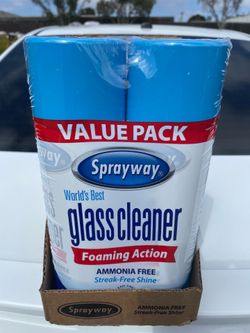 Glass cleaner 2 pack