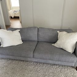 Modern IKEA Sofa Grey Couch Free