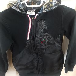 Boys Star Wars  Darth Vader Zip Sweatshirt 