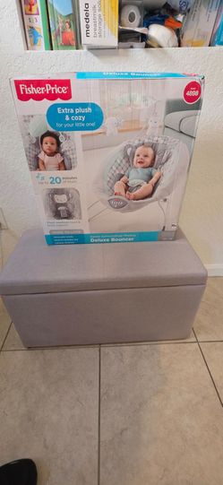 Fisher-Price Sweet Surroundings Monkey Deluxe Bouncer new in box