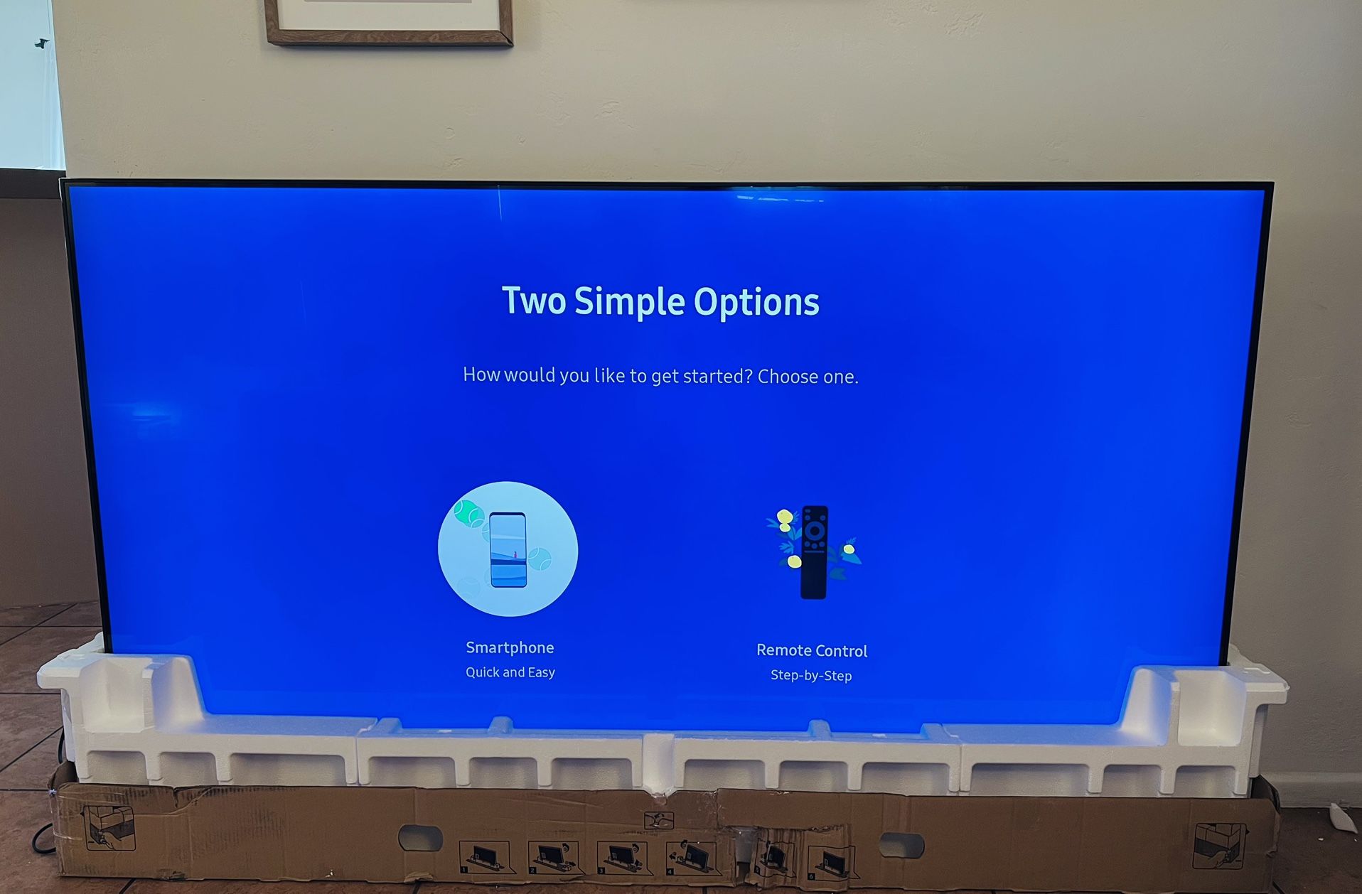 Open Box Samsung 85 Inch Class CU8000 Crystal UHD 4K Smart Tizen TV Warranty May 2024
