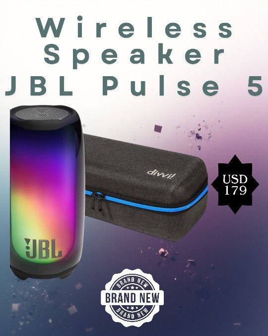JBL Pulse Five!! NEW!! Color black.