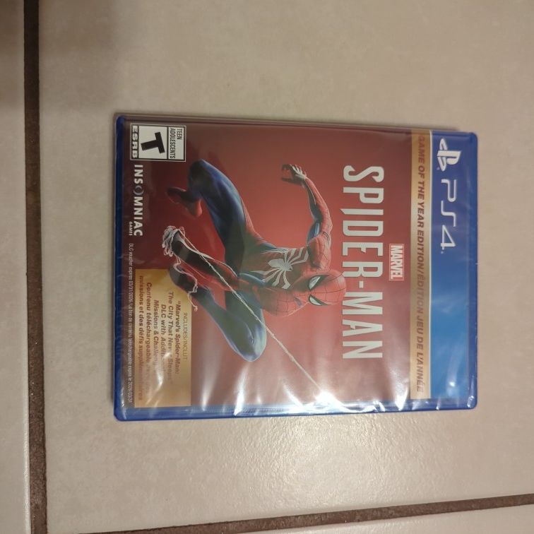 Spider-Man [ Game of the Year Edition ] (PS4) NEW