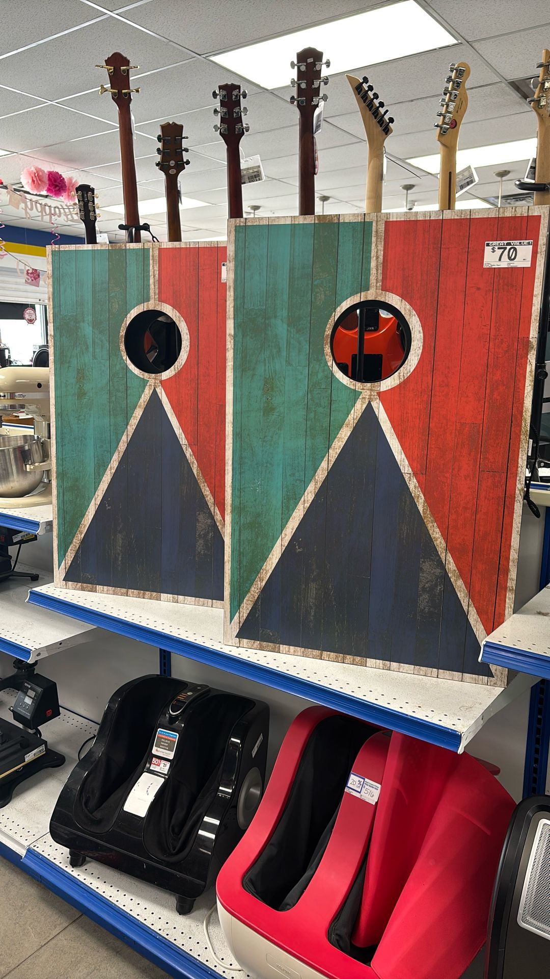Full Size Wood Cornhole Set