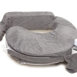 My Brest Friend Deluxe Grey Nursing Pillow