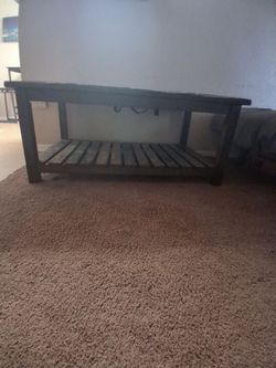 WOOD COFFEE TABLE