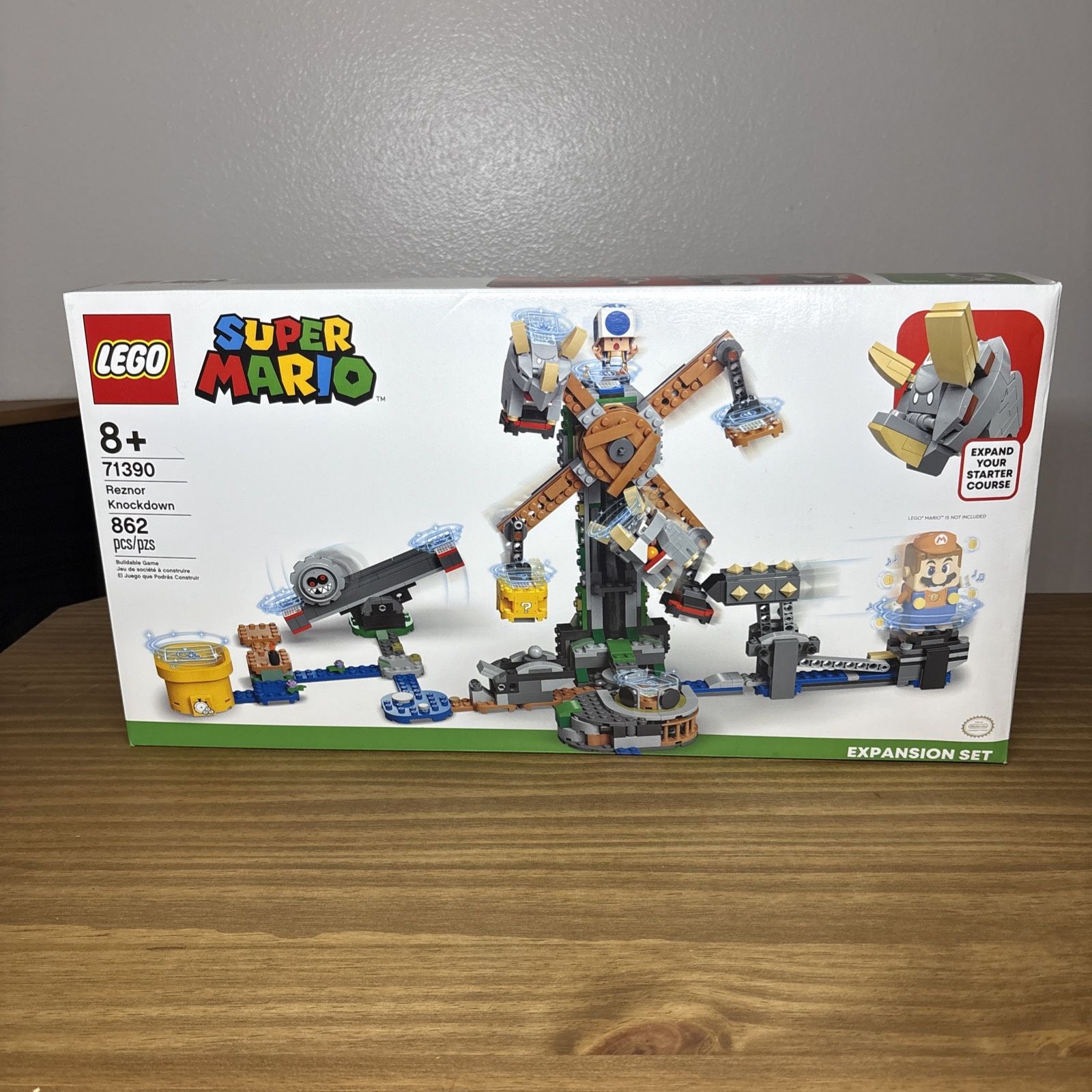 LEGO Super Mario: Reznor Knockdown Expansion Set (71390)