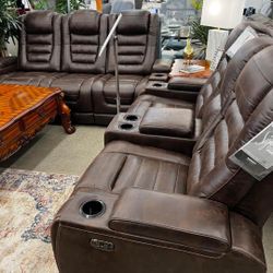 Power Reclining Sofa Or Love Seat $1299 Each 