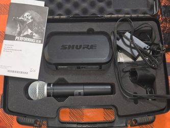 Shure wireless microphone
