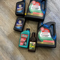 Automatic Transmission Fluid, Motor Oil, And Stop Leak