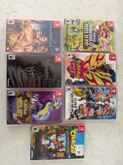 Nintendo Switch Games Bundle – Lot of 7