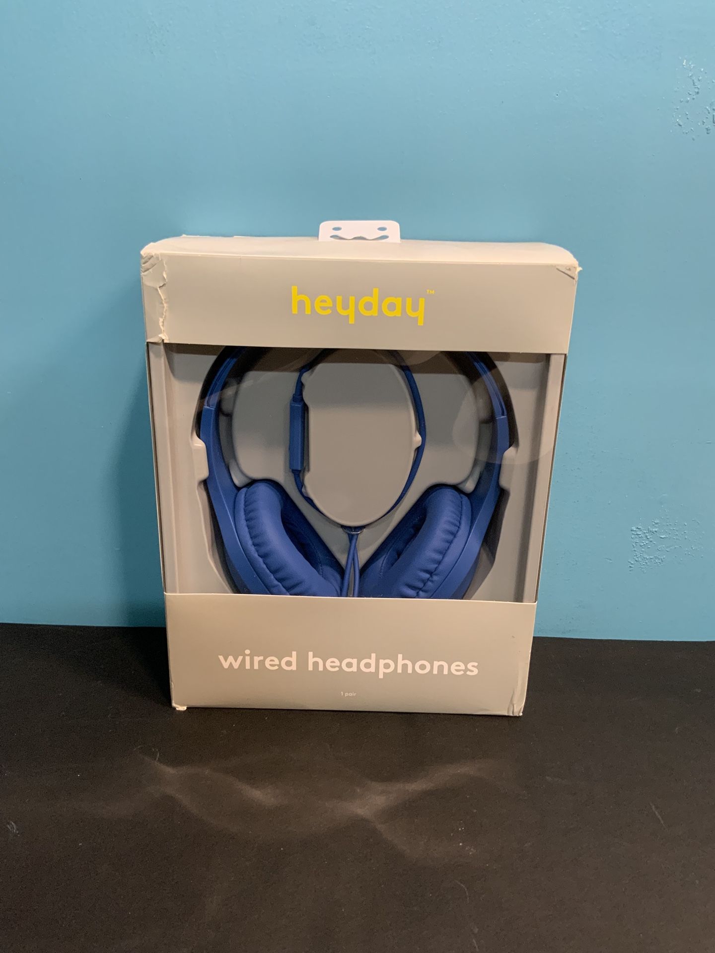 Heyday Wired On-Ear Headphones - Blue