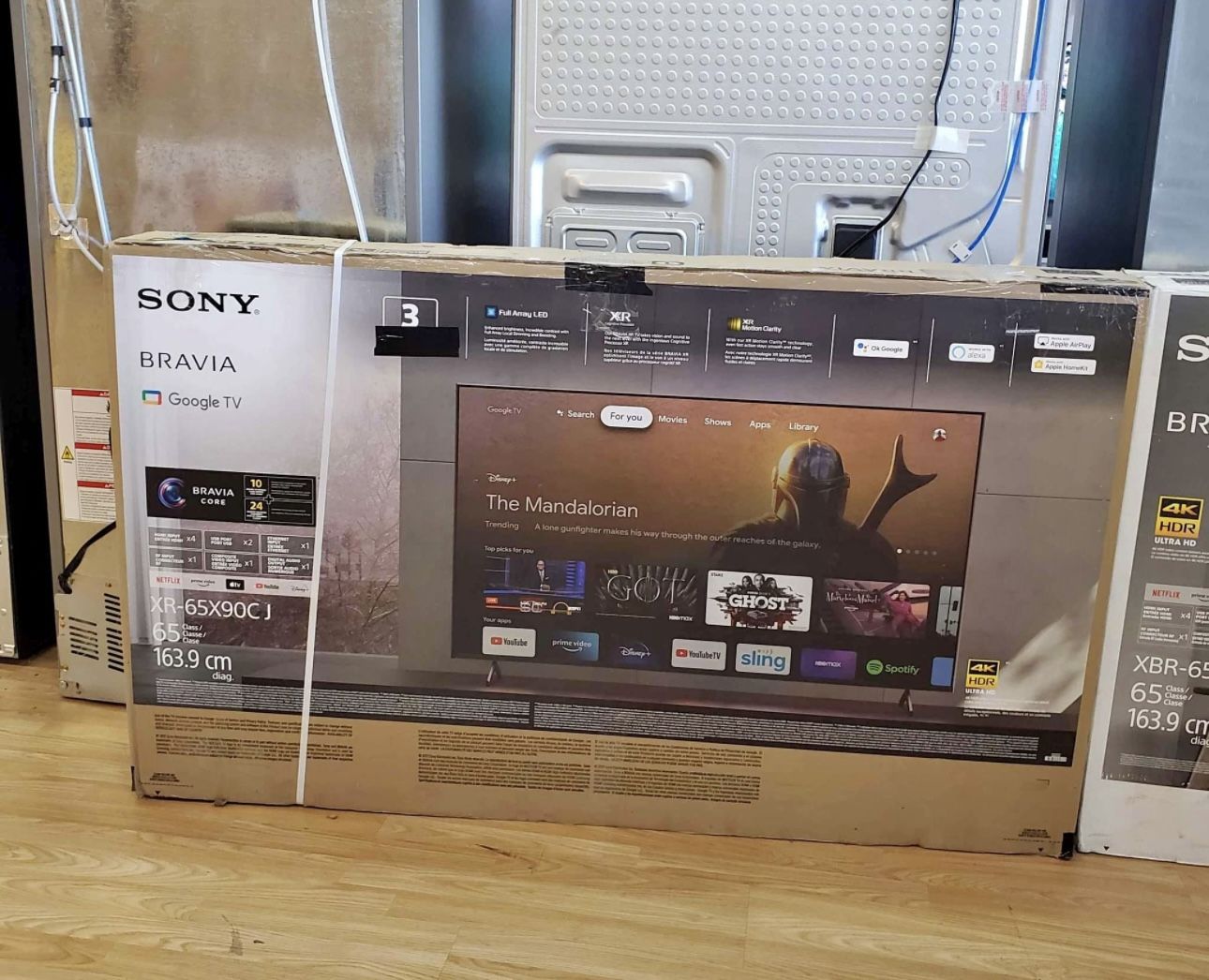 65” Sony Bravia Smart Tv 4K HDR Google Tv