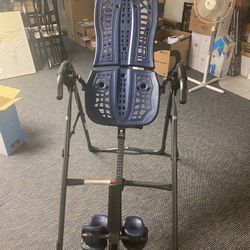 Teeter Deluxe Spinefit Inversion Table Easy Adjustable Cushioned Ankle 
