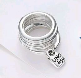 Uno De 50 Ring - PRISONER - Size 7 - ORIGINAL AND BRAND NEW