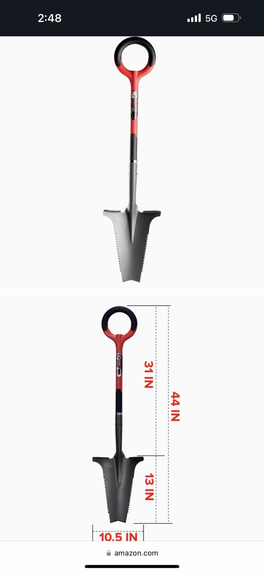 Brand New! Radius Garden Root Slayer Shovel.