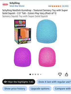 Needoh Gumdrop Orange - Trade