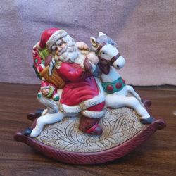 Wind-up Musical Santa On A Horse $10.00 