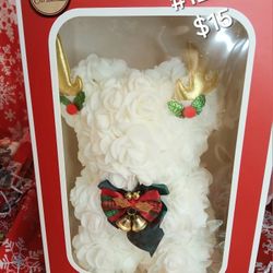 #125 Xmas Reindeer Bear