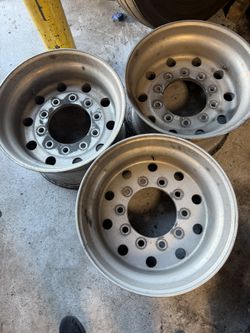 3 Aluminum Super Single Wheels