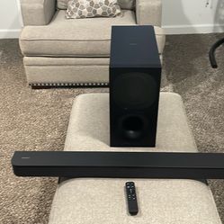 Sony HT-S400 2.1ch Soundbar with Wireless subwoofer used