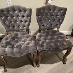 2 vintage chairs