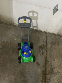 Kids toy plush lawn mower