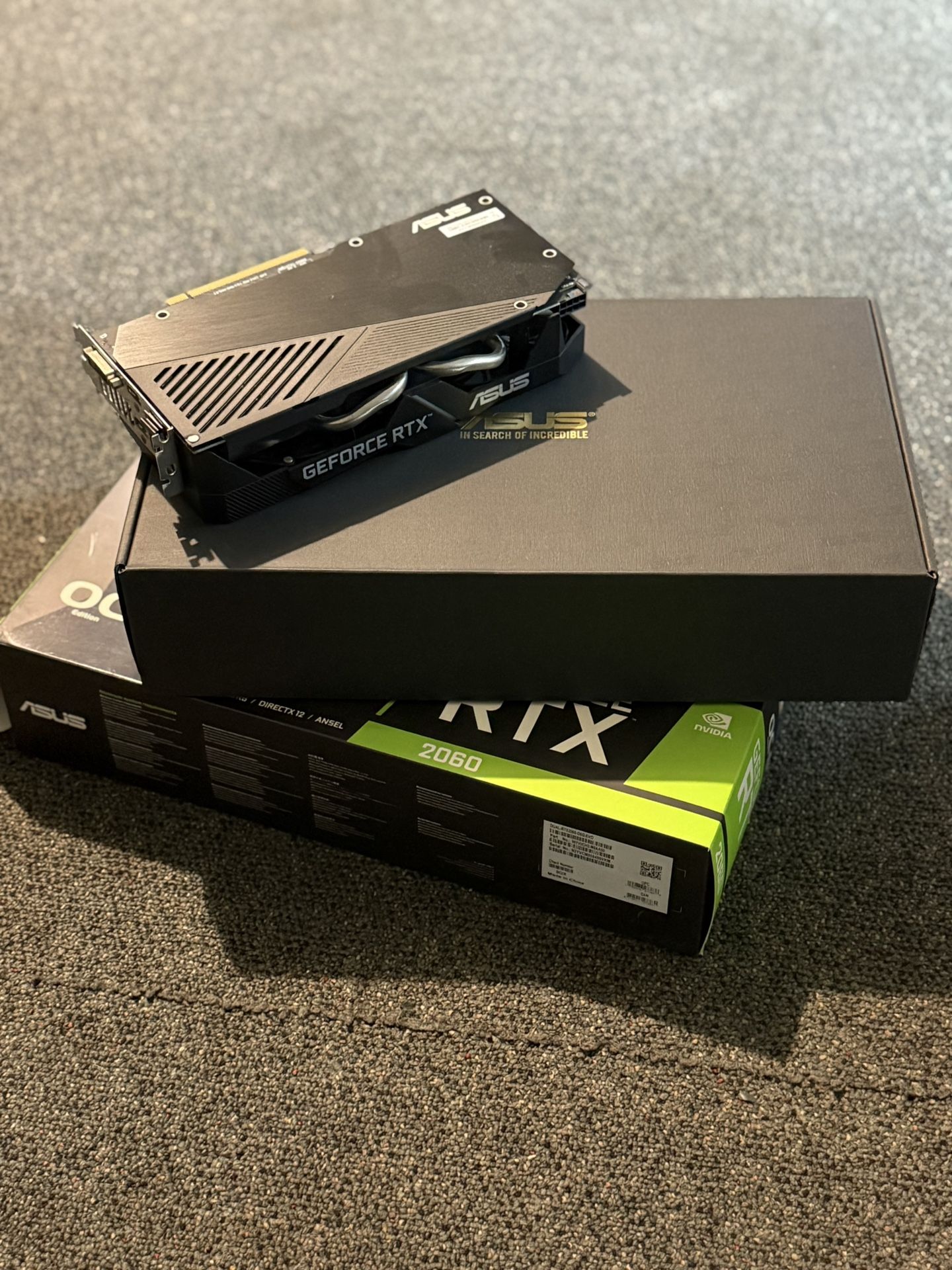 ASUS Rtx 2060 !!