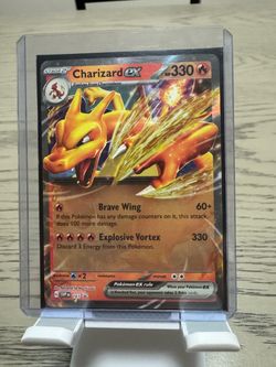Pokémon Charizard ex SVP 161 Black Star Promo Holo