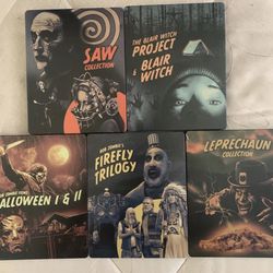 Lionsgate Horror Movies Steelbooks LOT