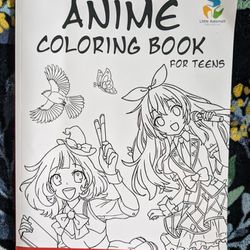 New Anime Coloring Book