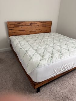 King Wood Bed Frame