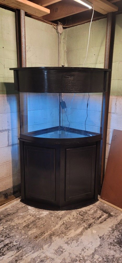 54 Gallon Corner Fish Tank