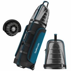 NEW Golftimate Golf Travel Bag for Airlines Carbon Fiber Hard Top