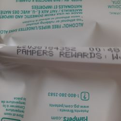 free Pampers rewards coupon